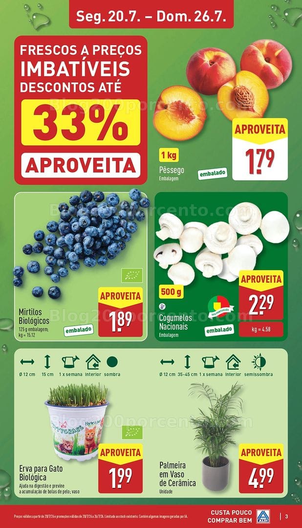 Antevisão Folheto ALDI Promoções de 20 a 26 julho